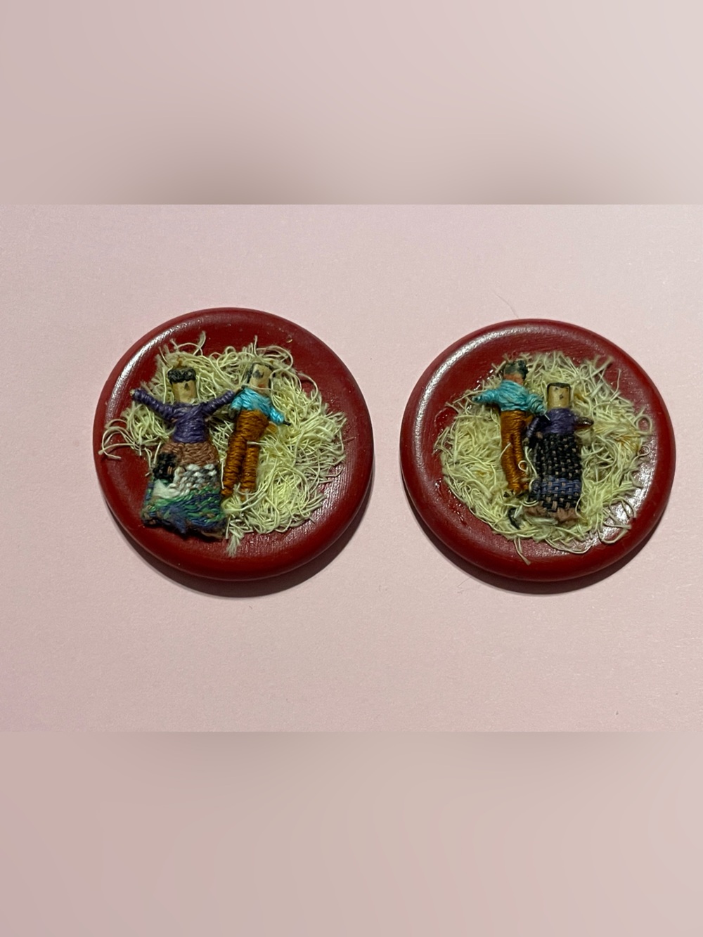 Vintage Worry Dolls Findings #7501 You Get Both